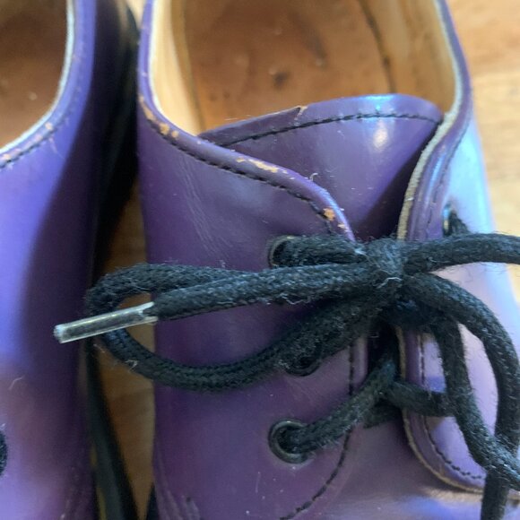 Dr Martens Purple 1461 Shoes - UK 5.5 US 7/8 - Picture 12 of 15